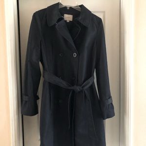 NEW Loft Denim Trench coat